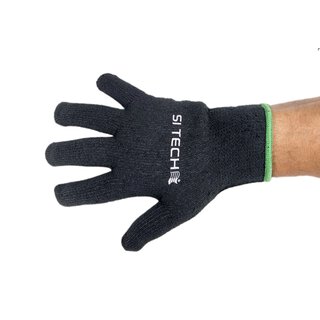 Si-Tech Innen-Handschuh Kleven M schwarz/grün